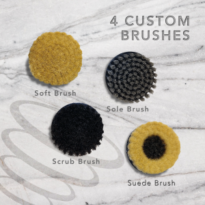 scrubbing brush for sneakers